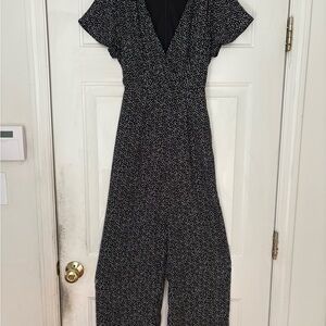 Black and White Women's Jumpsuit